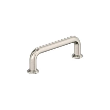 Amerock Amerock Contemporary Cabinet Pull 3 in. Satin Nickel Silver 6 pk 6PK37380G10
